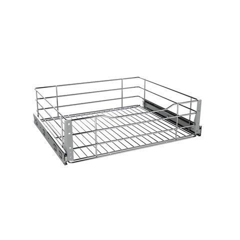 Gaveta Aramada Deslizante 37x16x48 Aço Cromado 7011