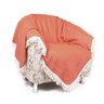 Manta para Sofá Sala Decorativa Liso 1,50x1,50 + 3 Almofadas Decorativas 45x45cm com Refil - 2
