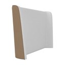 Ver imagem 7 de Cama Japonesa com Cabeceira Corea King Courino Bege / Bouclé Suave Off White - Sallar Home