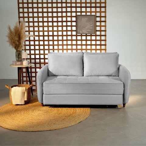 Sofá Cama Casal 150cm Mode CabeCasa MadeiraOriginals