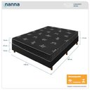 Ver imagem 3 de Cama Box + Colchão Viúva Salta Liso Espuma D23 128x188x51cm