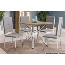 Ver imagem 6 de Base de Mesa P/ Cozinha Loire M072 Aço S/tampo Preto Fosco - Kappesberg