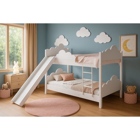 Beliche Montessoriana Marina com Escorregador e Luminária