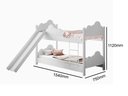 Ver imagem 7 de Beliche Montessoriana Marina com Escorregador e Luminária