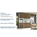 Ver imagem 7 de Cozinha Completa Modulada 5 Peças Nicho Microondas Armários Balcões com Tampo Linea Luciane Móveis