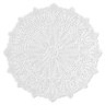 Toalha Papel Redondo Rendado 28cm - Doilies - 100 Unidades - 1