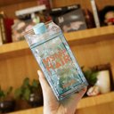 Ver imagem 1 de Garrafa Copo Squeeze Gel Congelante Canudo Bico Verde 400ml