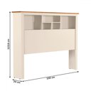 Ver imagem 3 de Cabeceira Casal Havana Off White/nature - Tebarrot