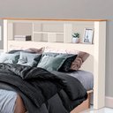 Ver imagem 1 de Cabeceira Casal Havana Off White/nature - Tebarrot