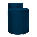 Ver imagem 3 de Kit Puff Decorativo Athenas mais Puff Jade Veludo Azul Marinho