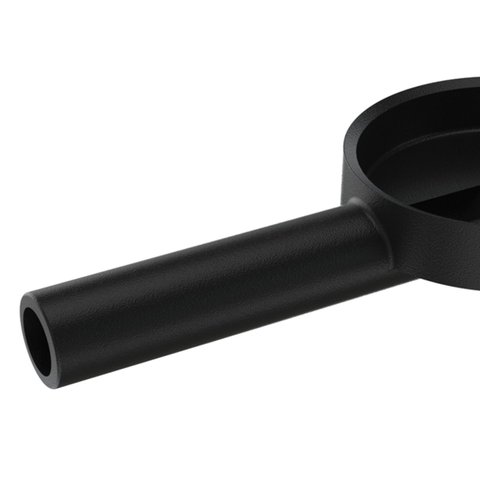 Queimador Econômico Simples Reto Fogão Industrial Ferro 10cm