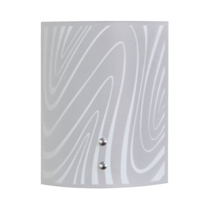 Luminária Parede Arandela Calha Curvas Branco - 1817/ar Br