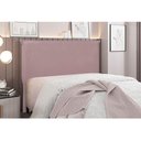 Ver imagem 4 de Cabeceira Cama Box Queen 160 Cm Garden Veludo S04 Cor Lilás