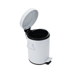 Lixeira Retrô 3l- Branca - Mek - 1