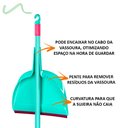 Ver imagem 2 de Pá Para Lixo Com Escova E Pente Verde Clipá Plus Noviça - Bettanin