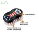 Ver imagem 3 de Pá Para Lixo Com Escova E Pente Verde Clipá Plus Noviça - Bettanin