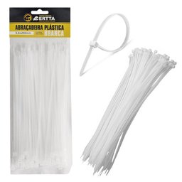 Kit 400 Fitas Hellerman Enforca Gato Cinta Plástica Abraçadeira Lacre de Nylon Tamanhos 10 15 20 30c - 5
