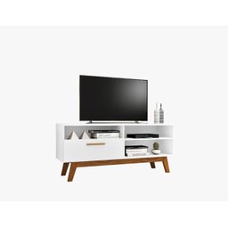 Rack para Tv até 55 Polegadas Paládio 1.40 Branco - 2