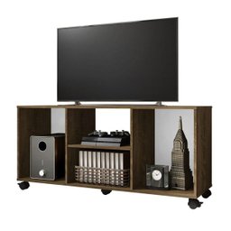 Rack para TV até 42 Polegadas Aruba Ii Madeira Rústica - Móveis Bechara - 1