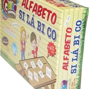 Brinquedo Pedagógico Alfabeto Silabico 150 Pçs - Carlu - 2