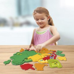 Mapa do Brasil 3D Plástico - 1