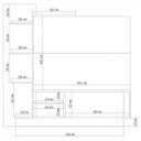 Ver imagem 4 de Estante Home para TV até 52 Polegadas 2 Portas Decibal