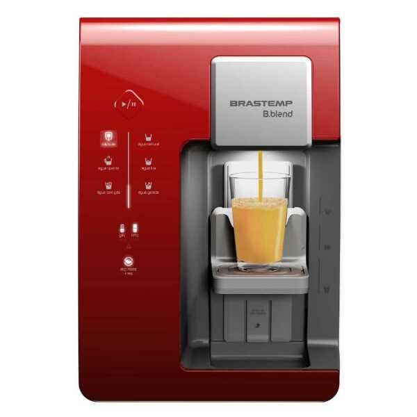 Máquina de Bebidas Brastemp B.blend com purificador - Vermelho - BPG40DV 220V - 2