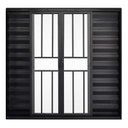 Ver imagem 2 de Janela de Alumínio Preto Veneziana de Correr 6 Folhas Com Grade Hale Esquadrias - 1.20(L) X 1.00(A)