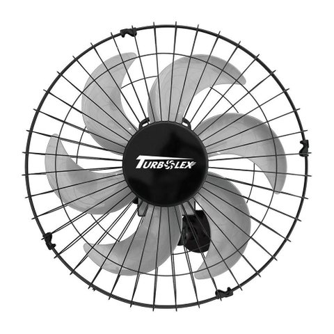 Ventilador de Parede 50 Cm Preto Vitalex Bivolt Oscilante Ga-40