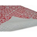 Ver imagem 6 de Tapete Passadeira Capacho Emborrachada Antiderrap. 0,65x1,00 Azulejo Vermelho Branco