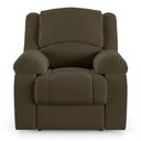 Ver imagem 1 de Poltrona do Papai Reclinável Sala de Cinema Barcelona Power Elétrica Usb Veludo Capuccino G23 Encant