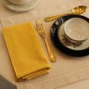 Ver imagem 2 de Kit 2 Guardanapo Rafaela Amarelo + 2 Jogo Americano Off