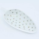 Ver imagem 1 de Adorno Petisqueira Cerâmica Branca 25cm Magical Home&co