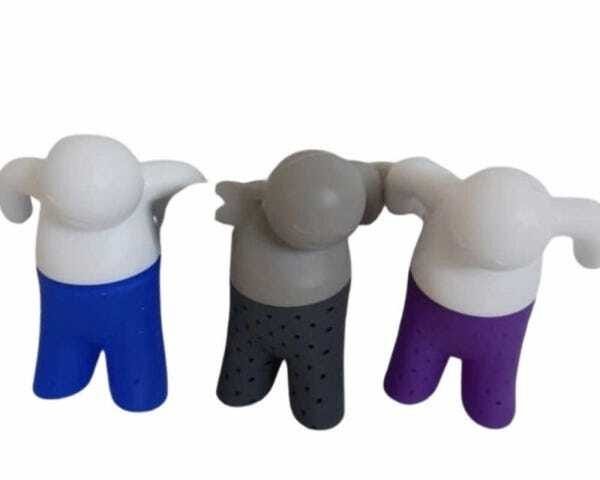 Infusor De Chá Silicone - Artes Zu - roxo - 3