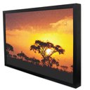 Ver imagem 2 de Quadro Decorativo Caixa Pôr do Sol Tacolado Moldura Caixa Alta 4,5cm Madeira com Vidro 30 X 40cm