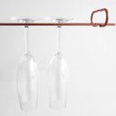 Ver imagem 5 de Conjunto 3 Organizadores Porta Taças 42cm Suportes Suspensos para Taças Rose Gold