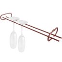 Ver imagem 7 de Conjunto 3 Organizadores Porta Taças 42cm Suportes Suspensos para Taças Rose Gold