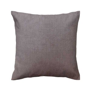 Capa de almofada VivaIN suede mesclado marrom