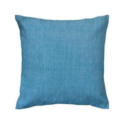Capa de almofada VivaIN suede mesclado azul turquesa - 1