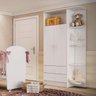 Guarda-Roupa de Bebê 2 Portas 2 Gavetas com Cantoneira Baby  - 1