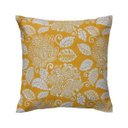 Ver imagem 1 de Capa de almofada VivaIN floral amarelo com branco