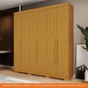 Ver imagem 6 de Guarda Roupa Casal 6 Portas 3 Gavetas Ágata Acp Móveis Cinamomo