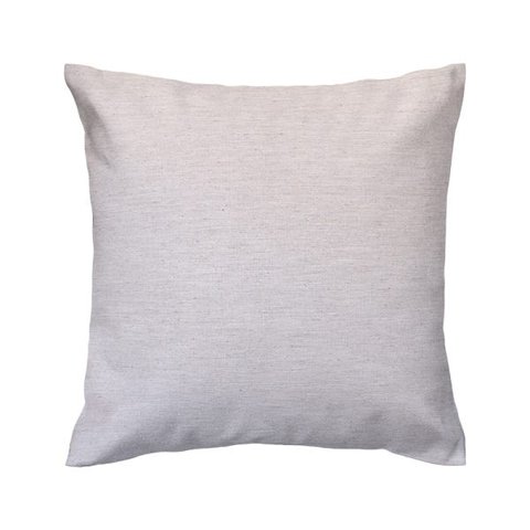 Capa de almofada VivaIN lonita mesclado cru