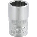 Ver imagem 1 de Soquete Estriado Gedore Red 17mm com Borda Serrilhada e Encaixe 1-2
