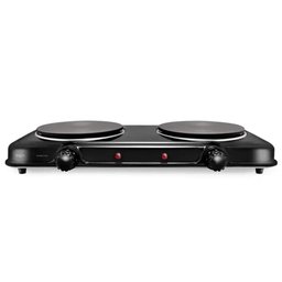 Fogao de Mesa Eletrico Portatil 2 Bocas Elgin - 42fog0202000 Preto 220 Volts - 4
