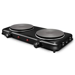 Fogao de Mesa Eletrico Portatil 2 Bocas Elgin - 42fog0202000 Preto 220 Volts - 2
