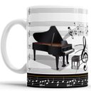 Ver imagem 1 de Caneca Piano Pianista Música