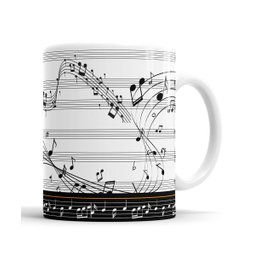 Caneca Piano Pianista Música - 2