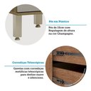 Ver imagem 7 de Cozinha Modulada Compacta 5 Peças com Tampos e sem Pia Isis Luciane Móveis