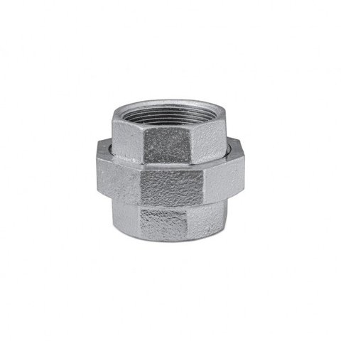 Uniao Galvanizado C/ Assento Conico Em Bronze 1/2"